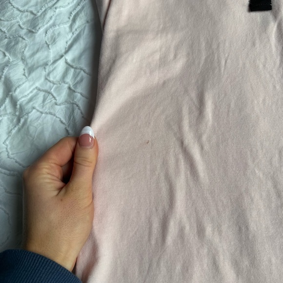 XXICOLLECTION Pink Top with Black Ruffle Feather Chain Charm Collar - Picture 9 of 11